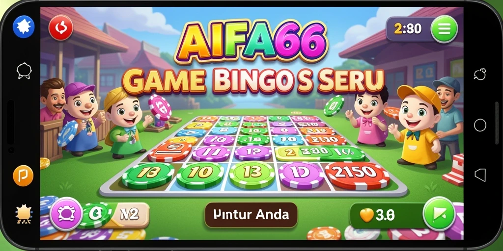 Tampilan gameplay AIFA66 yang menarik dan interaktif di layar.