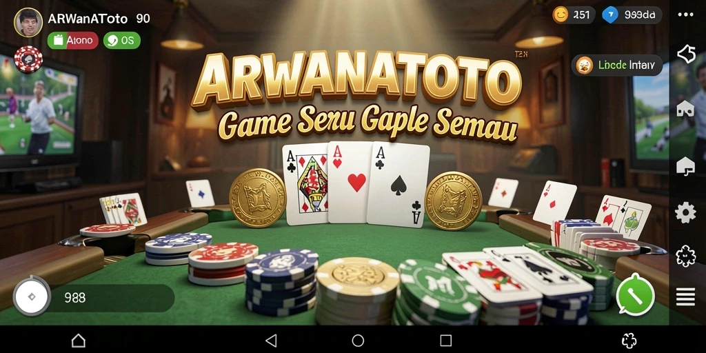 Tampilan gameplay ARWANATOTO yang menarik dan interaktif.