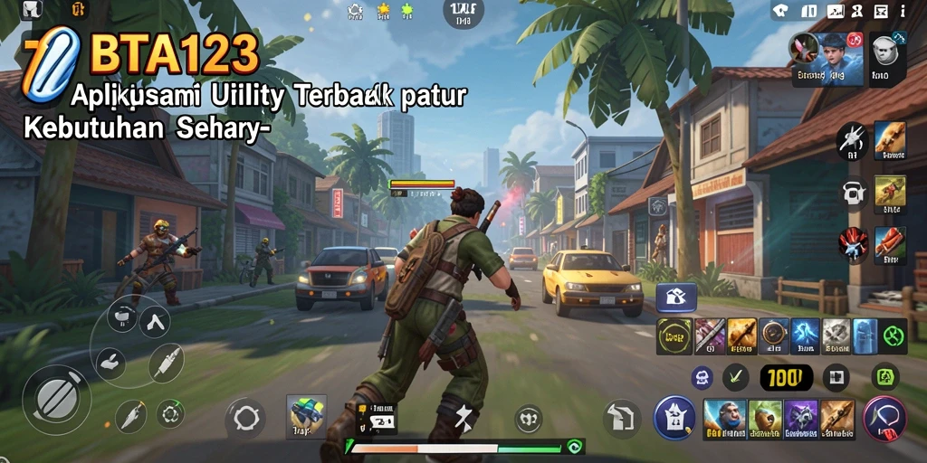Tampilan antarmuka BATA123 yang intuitif dan mudah digunakan.