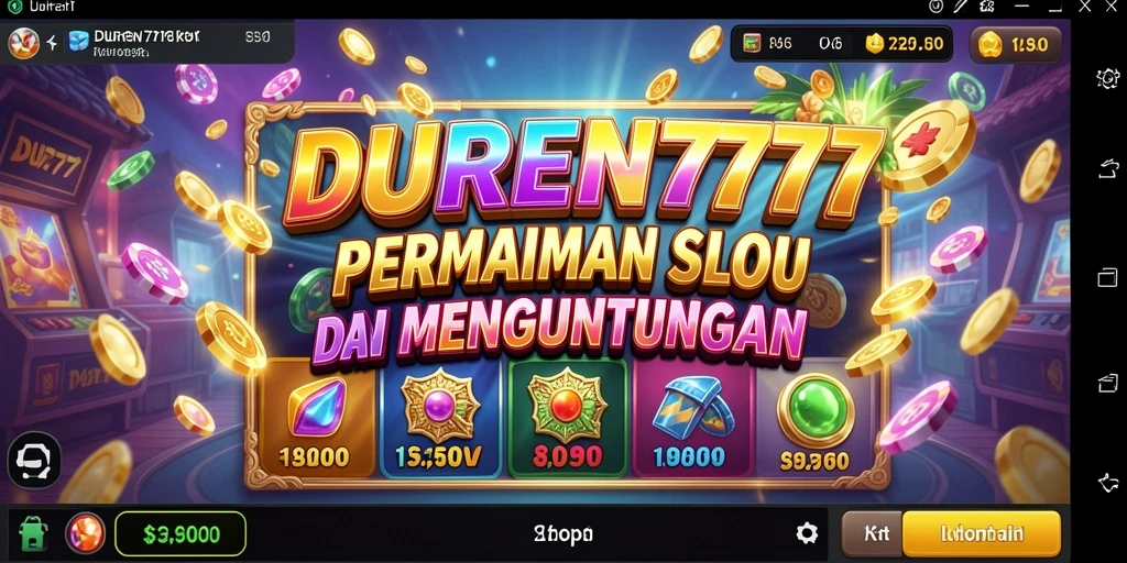 Tampilan gameplay DUREN777 yang memikat dengan grafis Slot yang menarik.