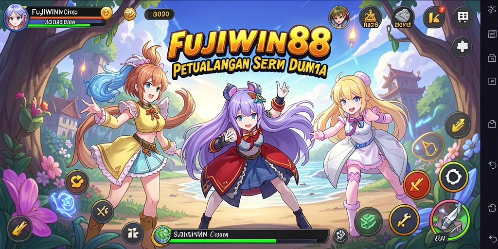 Tangkapan layar menarik dari gameplay FUJIWIN88 yang penuh warna.