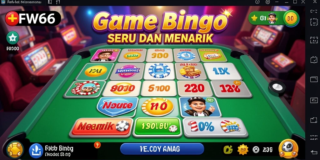 Tampilan menarik dari gameplay Bingo yang menyenangkan.