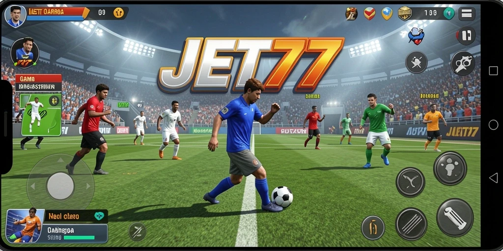 Menampilkan gameplay JET77 yang menarik dengan berbagai cabang olahraga.