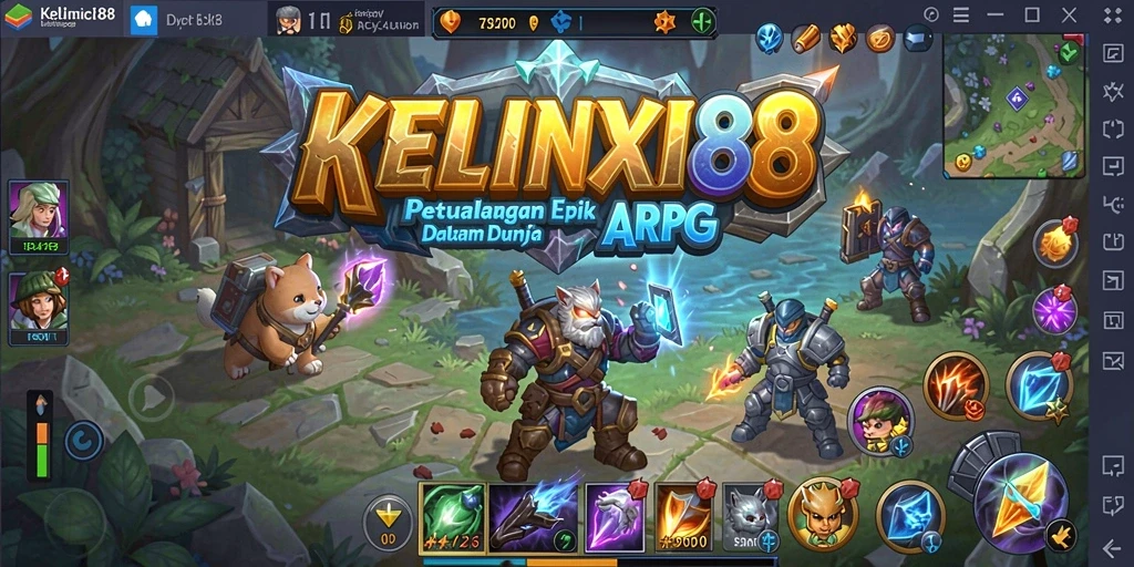 Tampilan mendebarkan dari pertempuran dalam KELINCI88.