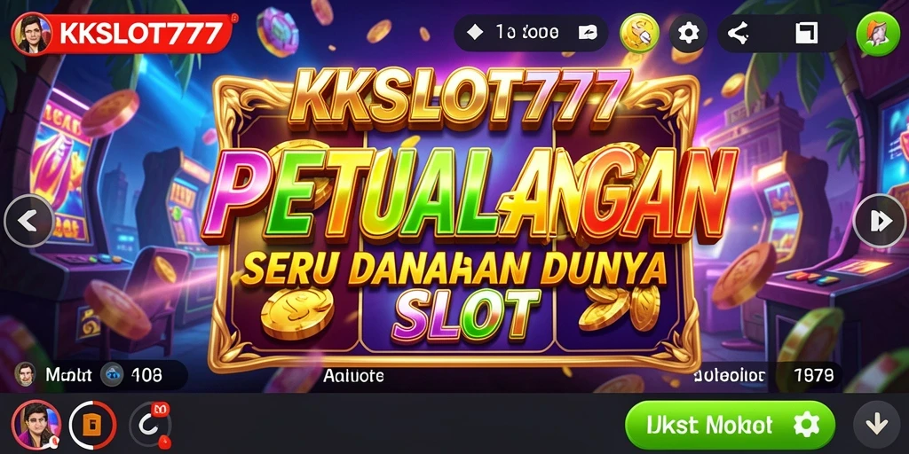 Screenshot KKSLOT777 menampilkan gameplay petualangan yang seru dan grafis menawan.