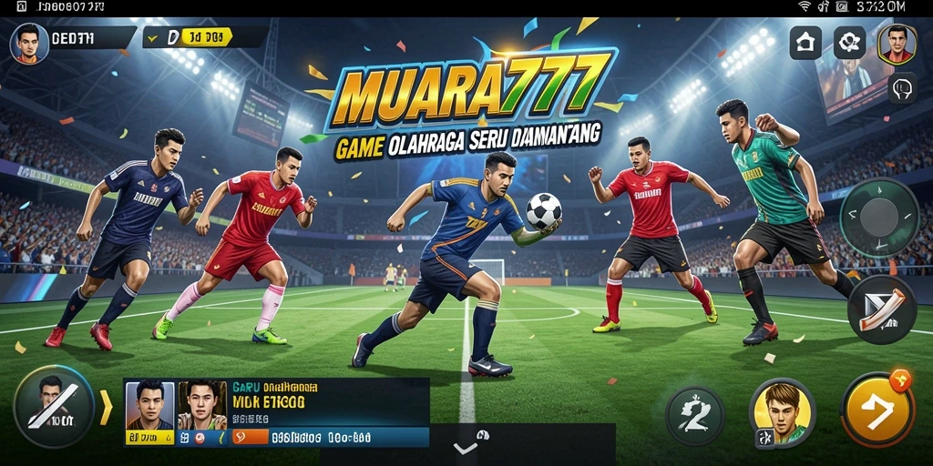 Screenshot menggambarkan gameplay seru dalam MUARA777.