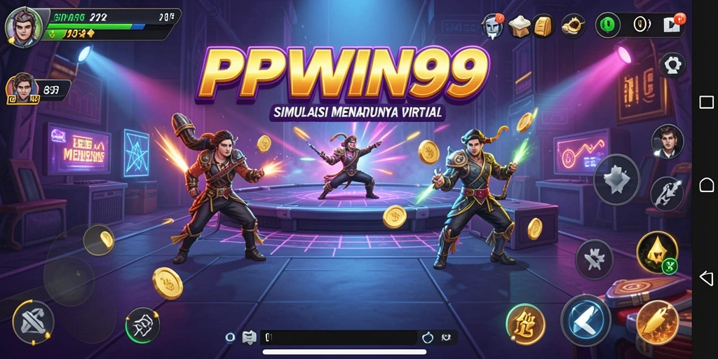 Tampilan gameplay PPWIN99 yang menarik dan realistis.