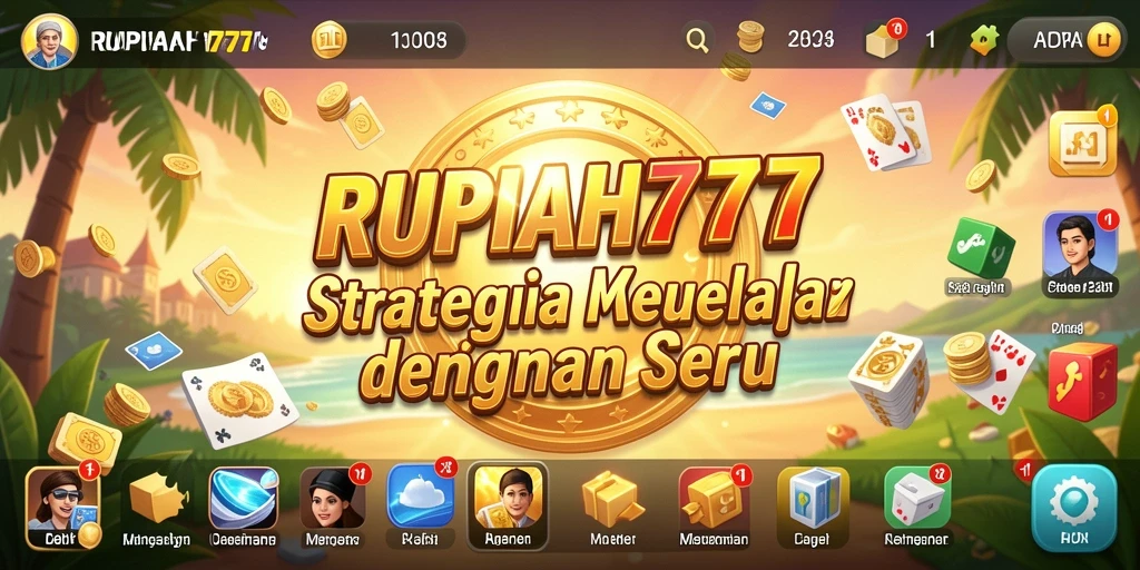 Tampilan gameplay seru dari RUPIAH777 yang mengedukasi dan menghibur.