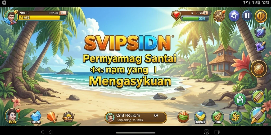 Tampilan menarik dan gameplay seru dari SVIPSIDN.