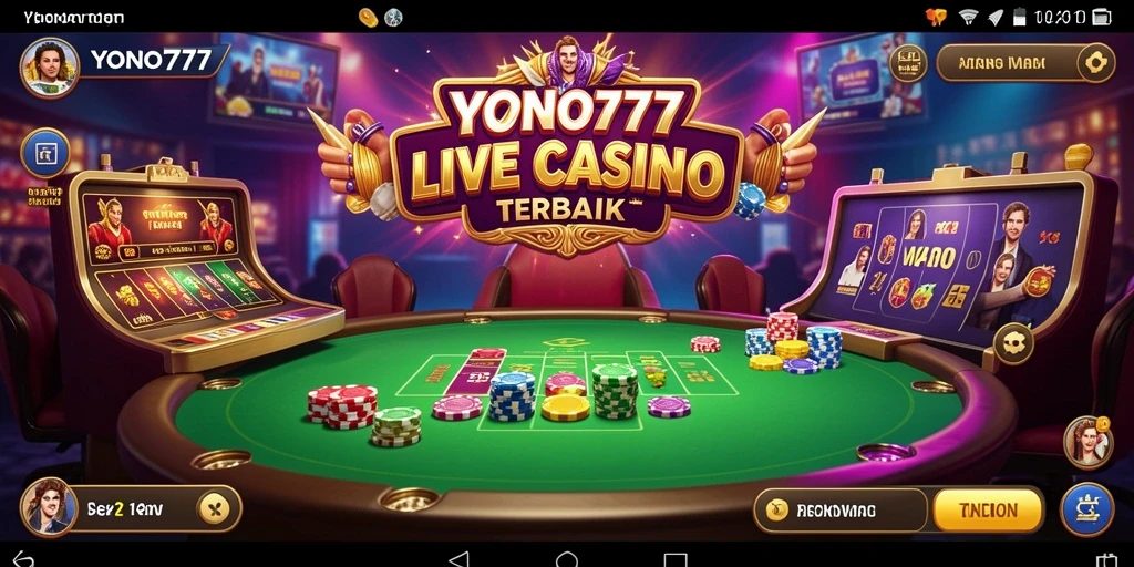 Gameplay seru dan interaksi langsung di YONO777 Live Casino.